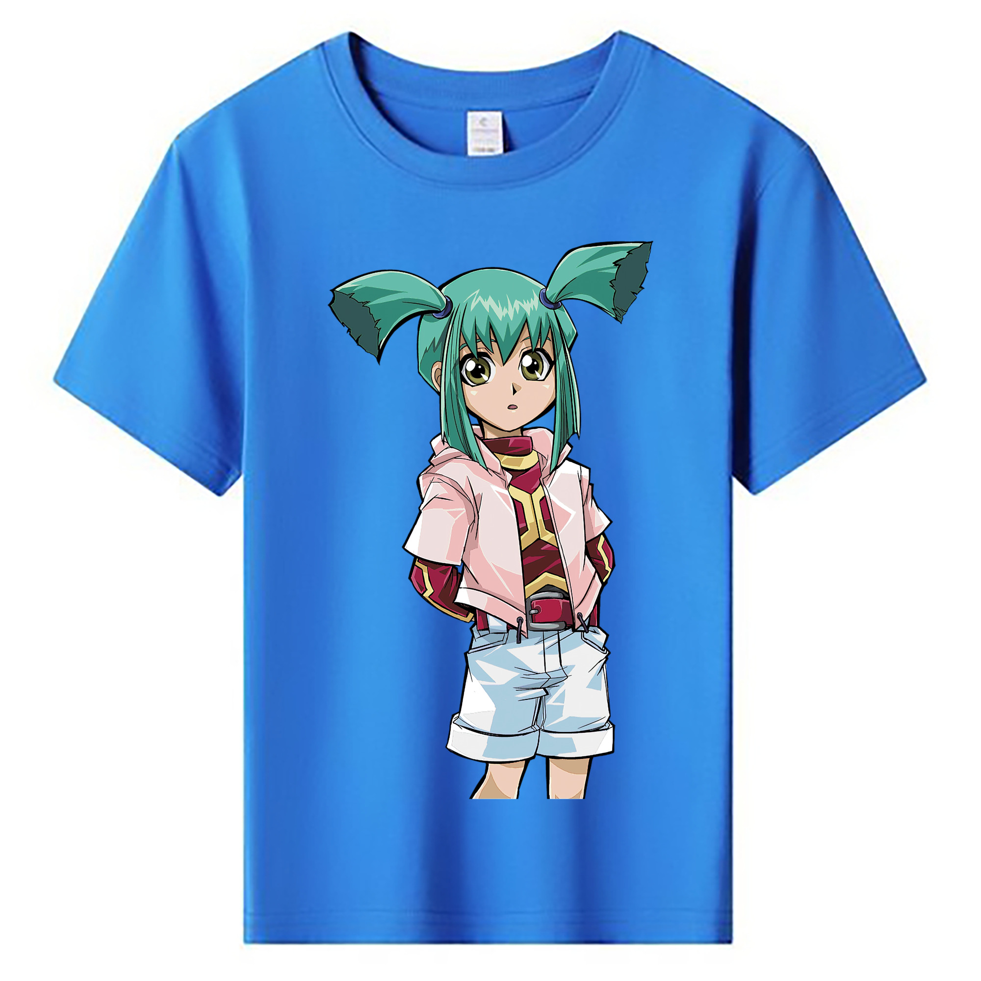 （画像用） 遊☆戯☆王 Yu-Gi-Oh! 綿100％キッズTシャツ（フロントプリント）